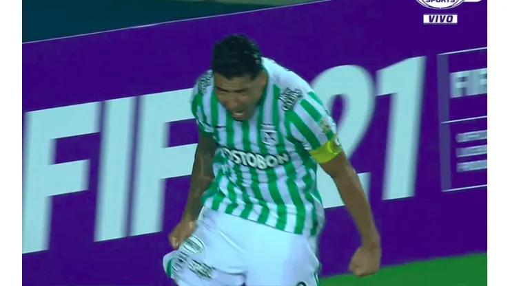Atlético Nacional se puso rápidamente en ventaja ante la UC en la Libertadores.