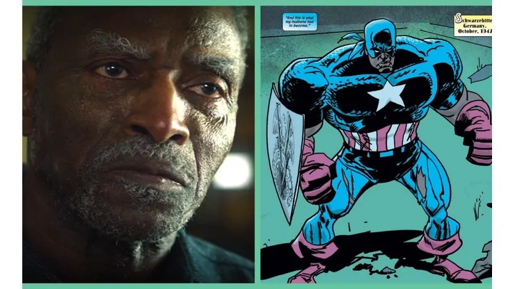 Isaiah Bradley en The Falcon and The Winter Soldier y en su versión en los cómics.