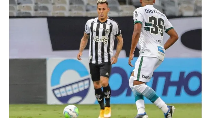 Edu Vargas sumó minutos en el estreno de Atlético Mineiro por Copa Libertadores.