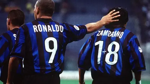 Ronaldo Nazario e Iván Zamorano hicieron una dupla imposible de olvidar en el Inter de Milán, comenzando por el número de sus camisetas