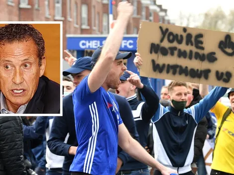 Valdano lamenta que los hinchas españoles no salieran a protestar