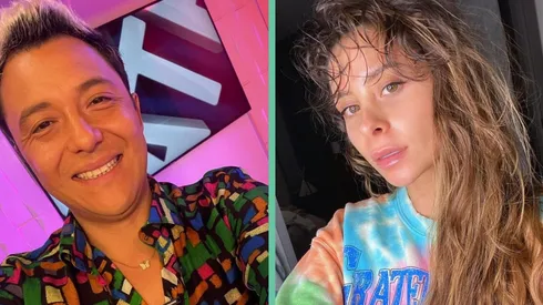 Sergio Rojas y Cami Gallardo juntos en una sola imagen.