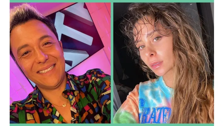 Sergio Rojas y Cami Gallardo juntos en una sola imagen.
