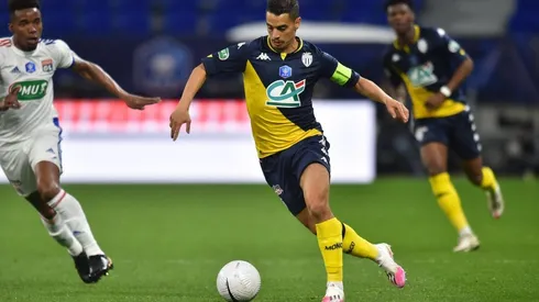 Wissam Ben Yedder marcó el primer gol del Mónaco ante Lyon.