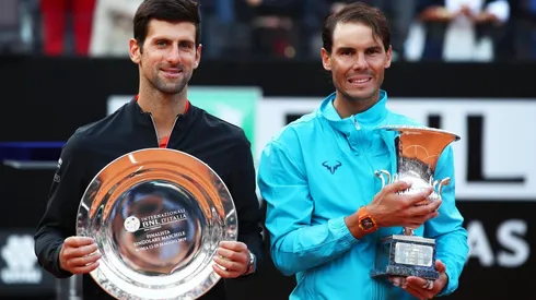 Djokovic y Nadal en el Masters de Roma 2019