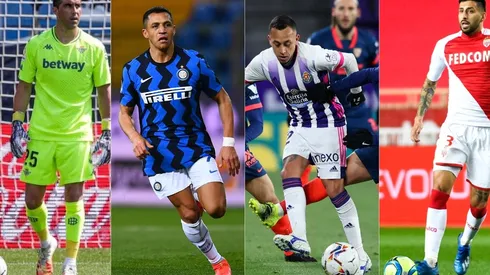 Claudio Bravo, Alexis Sánchez, Fabián Orellana y Guillermo Maripán saldrán a la cancha en ese orden en Europa este miércoles