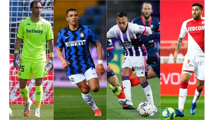 Claudio Bravo, Alexis Sánchez, Fabián Orellana y Guillermo Maripán saldrán a la cancha en ese orden en Europa este miércoles