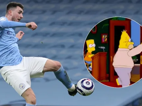 ¡Genio! Laporte se burla de la Superliga con Los Simpsons