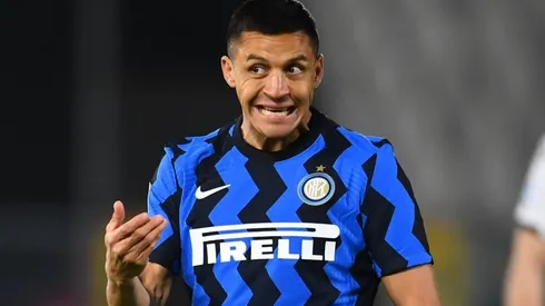 Ivan Perisic marcó el único gol de Inter y Alexis ingresó en los minutos finales.