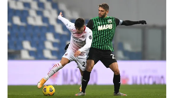 El Sassuolo viene de vencer de gran forma a la Fiorentina de Erick Pulgar.
