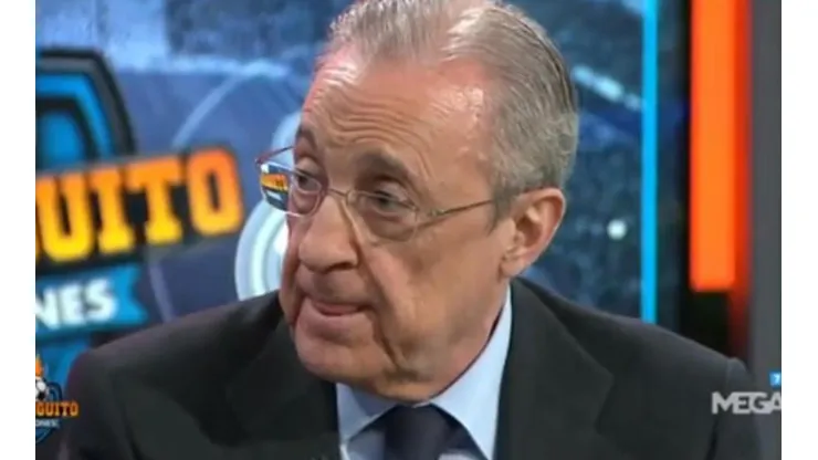 Florentino Pérez acudió al programa El Chiringuito y fue trending topic