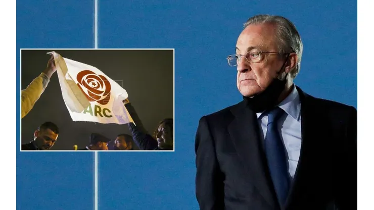 Florentino habló largo y tendido sobre la Superliga en la TV española