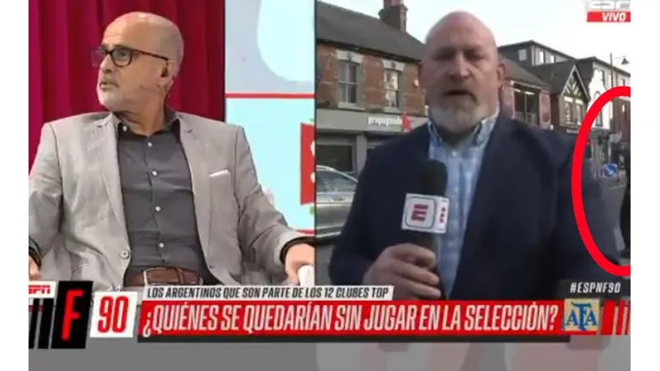 Christian Martin en su despacho desde Inglaterra