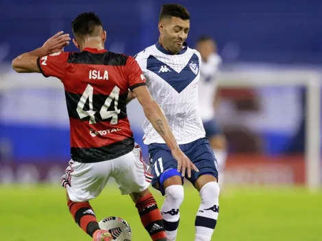 Isla vs Galdames: Flamengo se lo da vuelta a Vélez