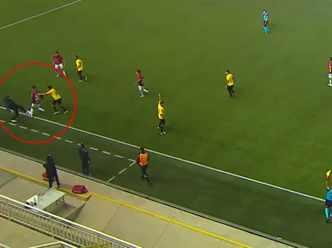 DT de San Luis se mete a la cancha a recuperar la pelota