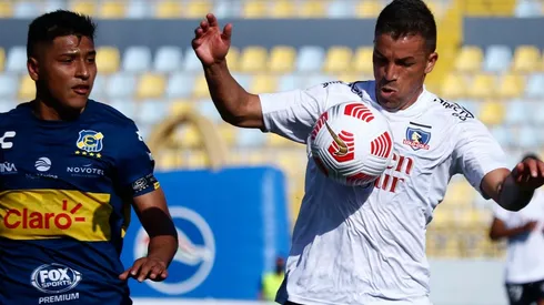 Colo Colo y Everton durante su partido por el Campeonato Nacional. La Tabla está interesante.