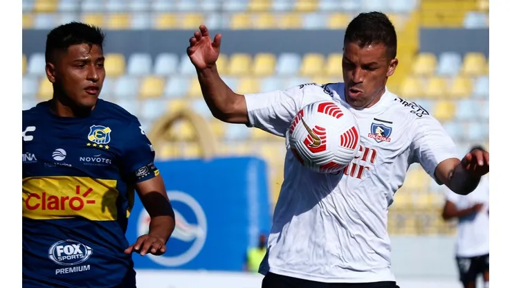 Colo Colo y Everton durante su partido por el Campeonato Nacional. La Tabla está interesante.