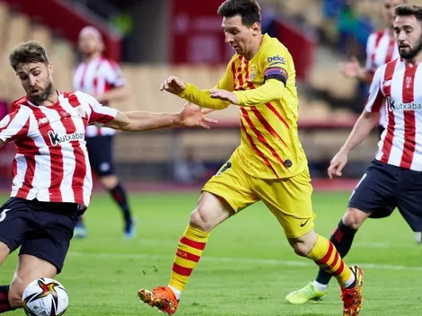 Video: El golazo desde mediacancha en que Messi parece de 20 años