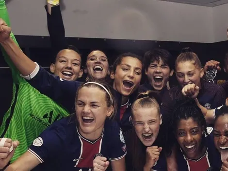 El alocado festejo del PSG tras avanzar en Champions League