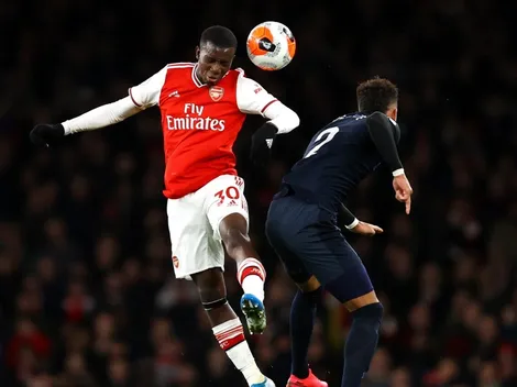 Nketiah salva al Arsenal y rescata un empate ante Fulham