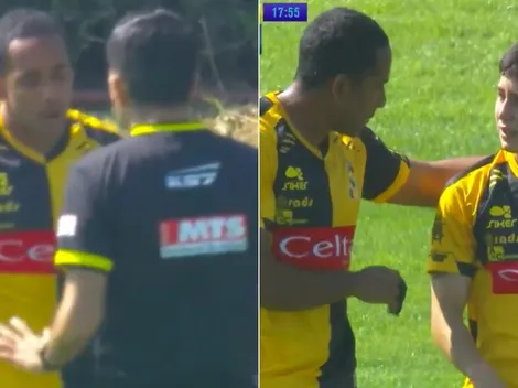 Beausejour "educa" al árbitro y aconseja a juvenil