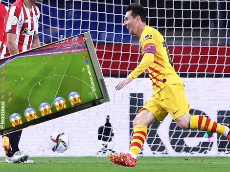 "¡El extraterrestre!": Vidal delira con doblete de Messi en la copa