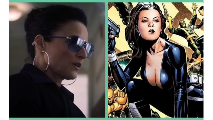 Julia Louis-Dreyfuss como Valentina Allegra de Fontaine en "The Falcon and The Winter Soldier" y una de las versiones de la condesa en los cómics de Marvel.