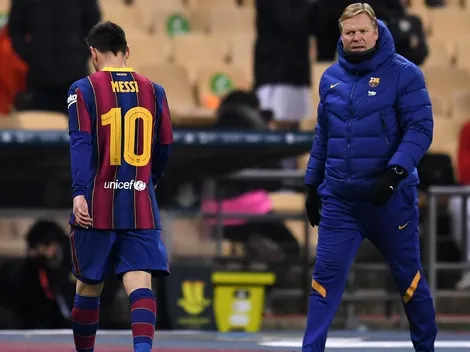 Koeman se chorea por pregunta sobre su continuidad