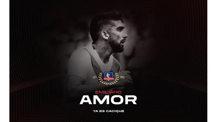 Emiliano Amor es la nueva incorporación de Colo Colo en el mercado de fichajes del Campeonato Nacional