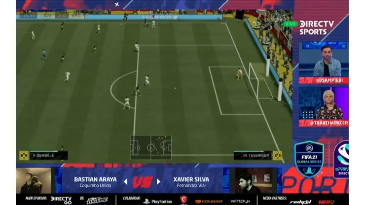Coquimbo supera a Fernández Vial en el duelo estelar del miércoles de la ePrimera DIRECTV GO.