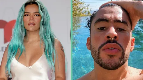 Karol G y Bad Bunny, los grandes ganadores de los Latin American Music Awards 2021.