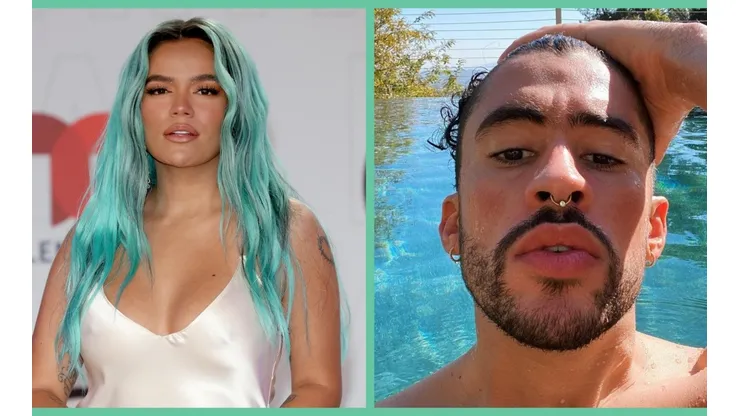 Karol G y Bad Bunny, los grandes ganadores de los Latin American Music Awards 2021.
