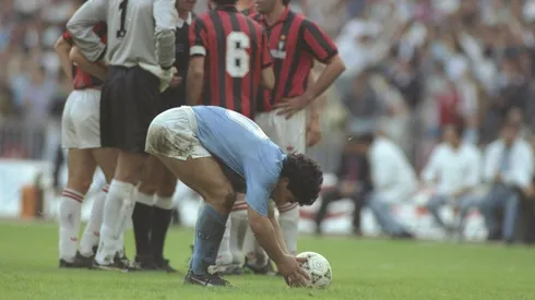 Diego Armando Maradona es la mayor estrella en la historia del Napoli.