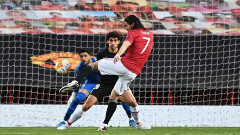 Edinson Cavani abrió la cuenta del Manchester United con un golazo.