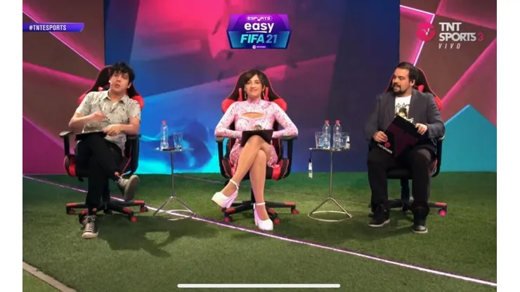Lorena Miki, Lucas Espinoza y Sebastián Cáceres son los encargados de las emociones del Torneo Easy eSports FIFA 21.