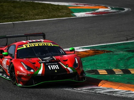 Benja Hites y su Ferrari listos para el arranque del GTWC