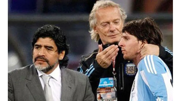 Fernando Signorini fue preparador físico en el Mundial de 2010 con Diego Maradona