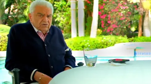 Don Francisco recibió a Martín Cárcamo en su mansión de Miami.