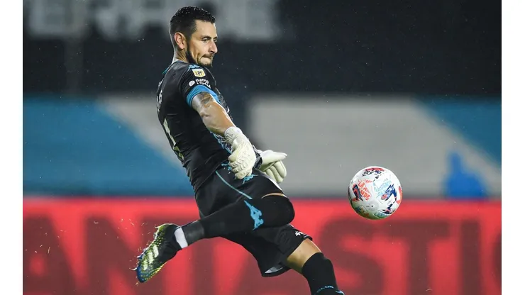 El chileno llevó la jineta en el emocionante partido por la Copa Argentina.