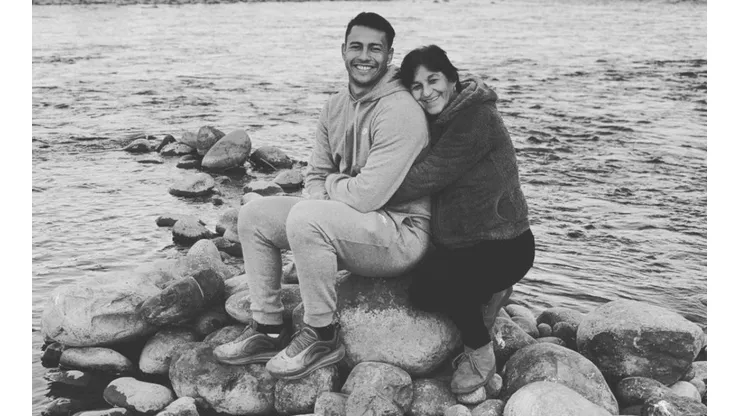 Iván Morales y su madre, Audilia Bravo.