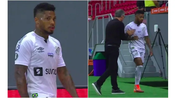 El momento en que Marinho insulta a Holan para luego sacárselo de encima cuando le intentó dar la mano.