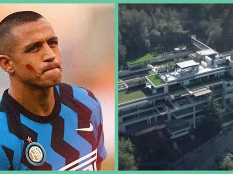 Aseguran que lujosa mansión de Alexis Sánchez se dañó con derrumbe