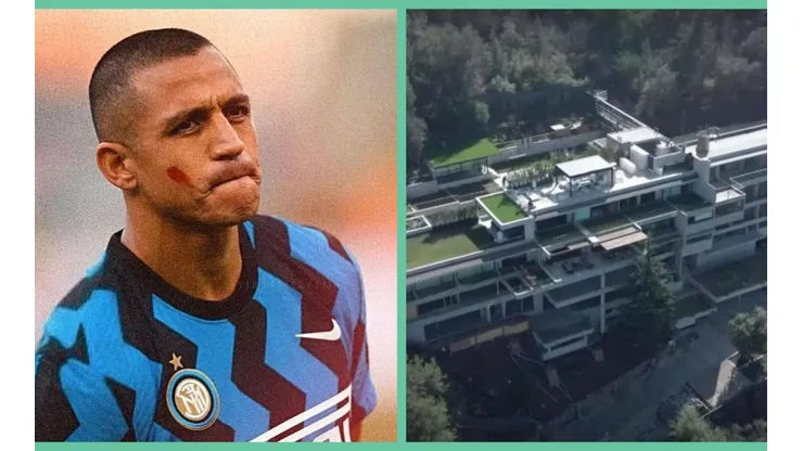 Alexis Sánchez adquirió la mansión en Lo Curro en 2019.