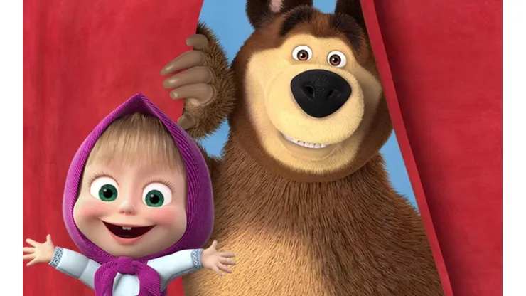 Show oficial de Masha y el Oso debutará en streaming en mayo