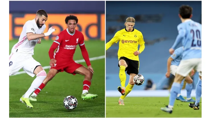 Liverpool vs Real Madrid y Borussia Dortmund vs Manchester City buscan los dos últimos pasajes a la semifinal de la UEFA Champions League.
