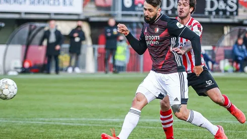 Lucas Pratto no juega desde el 27 de enero en el Feyenoord