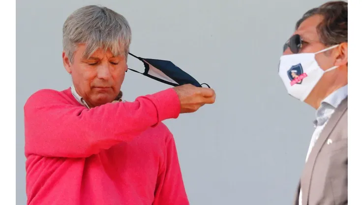 Mayne-Nicholls llegó en 2019 a Colo Colo como hombre de confianza de Aníbal Mosa.