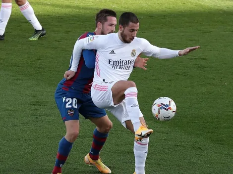 Hazard queda fuera de la nómina del Madrid ante Liverpool