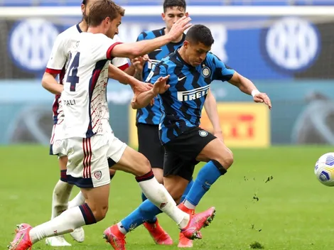 Antonio Conte defiende la titularidad de Alexis Sánchez