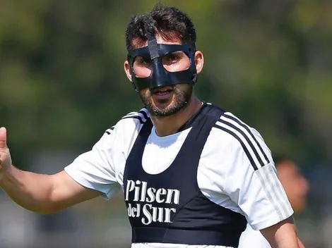 Formación de Colo Colo: vuelve César Fuentes con máscara